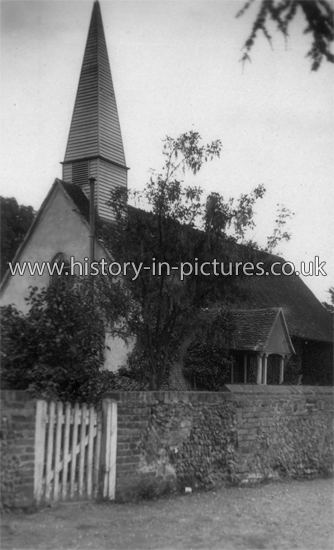 St Barnabus Church, Chappel, Essex. c.1910